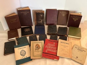 Lot of Vintage Norwegian Lutheran Religious Books Hymnals Pamphlets