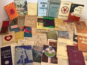 Vintage Christian Religious Pamphlets Booklets Church Ephemera Lot