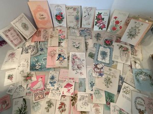 Vintage Wedding Greeting Card Lot with Daytons Wedding Book Ephemera