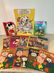 Vintage Peanuts Snoopy Coloring Activity Books Halloween Joe Cool Lot