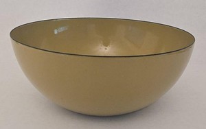 Cathrineholm 1960s Mid Century Enameled Bowl Norway 8 Inch