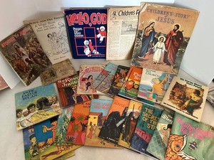 Vintage Childrens Religious Books Bible Story Booklets Christian Lot