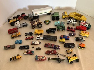 Mixed Die Cast Toy Vehicle Lot Tonka John Deere Cars Trucks