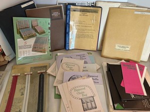 Vintage Talon Zipper Educational Literature & Sample Ephemera Lot