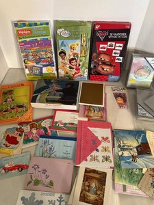 Assorted Vintage Greeting Cards Valentines Postcards Stationery Lot
