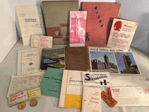 Vintage Duluth Central High School Minnesota Ephemera Paper Lot