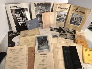 Vintage St. Olaf College Ephemera Programs Directories Alumnus Lot