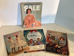 Set of 4 Vintage 1960s Fashion Craft Retail Catalog Magazines