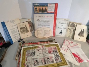 Vintage Restaurant Menu Ephemera Lot Brennans Nantucket Cove & More