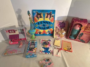 Lot of Vintage Girls Toys Lisa Frank Sanrio Kiddles Flatsy Sweet Treats