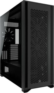 $234 CORSAIR 7000D Airflow Full-Tower ATX PC Case   High-Airflow Front Panel   Spacious Interior   Easy Cable Management   3X 140mm AirGuide Fans with PWM Repeater Included   Black