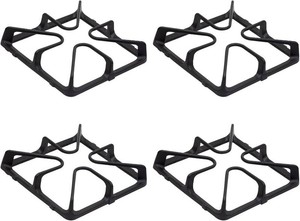 WB31K10034 Burner Grates for Gas Stoves Compatible with GE Gas Stove Range for General Electric Gas Stove Top Surface Grate Cast Iron Rack-4Pack