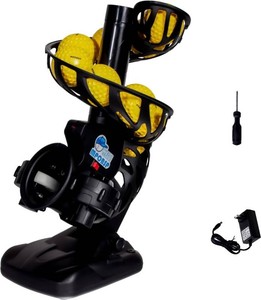 Upgraded Electronic Baseball Pitching Machine with Tripod8 Balls for Youth - Adjustable Angles & Speeds,AC Powered & Battery Powered Ideal for Beginner Batting & Fielding Training