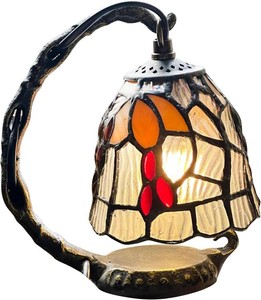 Stained Glass Grape Table lamp.WKD1010