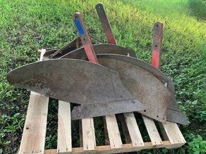 White plow parts...