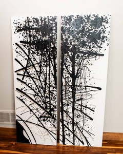 Ashley Signature Design Jace Wrapped Canvas Art  Set of 2 #2