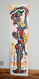 Art for the Blind Original Mixed Media Sculpture Artwork by Reggie Art Gillumo