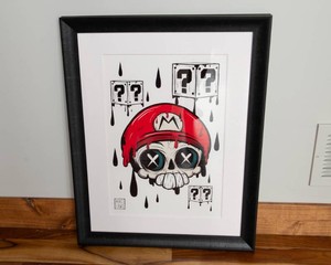 Mario Art Print by Manic Law