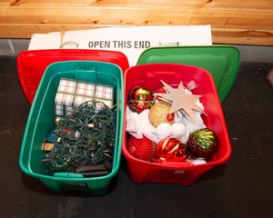Christmas Mystery Boxes & Small Tree
