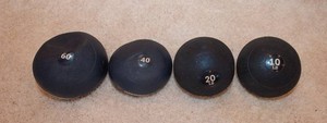Lynx Barbell Slam Ball Set  10, 20, 40 & 60 lb