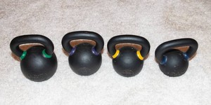 Lynx Barbell Kettlebell Set  12kg, 16kg, 20kg & 24kg