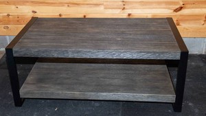 Jofran Inc. Coffee Table  Dark Gray Wood Grain Finish