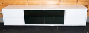 Modloft Lenox Media Cabinet  High Gloss Finish