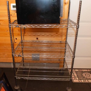 Metal Rolling Storage Rack