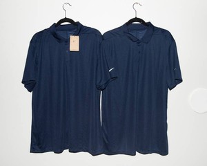 Nike Dri-FIT Standard Fit Navy Polo Shirts  XL  New with Tags