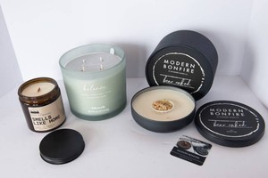 Decorative Candles  Set of 3  New