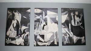 Pablo Picasso Guernica Wrapped Canvas Prints  Set of Three