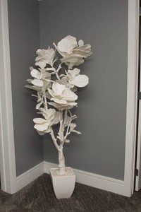 Z Gallerie White Fiddle Leaf Tree