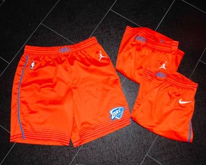 Mike Muscala Game-Worn OKC Player Shorts  Set of 3