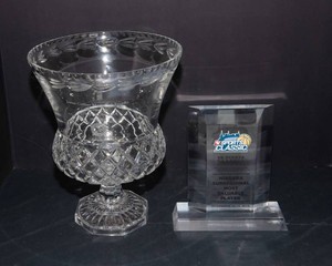 Mike Muscala MVP & Atlanta Hawks Jason Collier Memorial Trophies