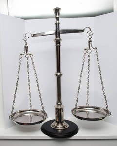 Oversized Decorative Balance Scale