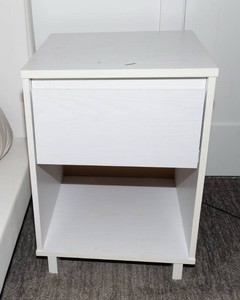 Modern White Side Table