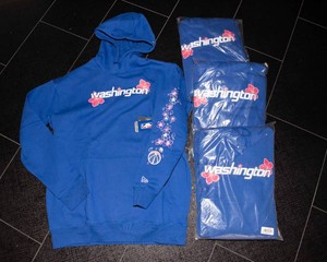 Washington Wizards New Era City Edition Hoodies  New  Set of 4
