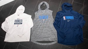 Oklahoma City Thunder Nike Sweatshirts  XL Tall