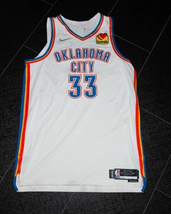Signed Mike Muscala Oklahoma City Thunder Jersey