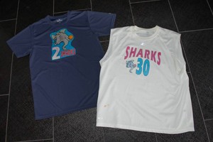 Mike Muscala Sharks Youth Basketball T-Shirts
