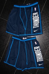 OKC Thunder Player Shorts  #50  Set of 2