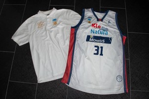 Mike Muscala #31 Ro Natura Monbus Jersey & Obradoiro Polo  Spain Basketball Gea