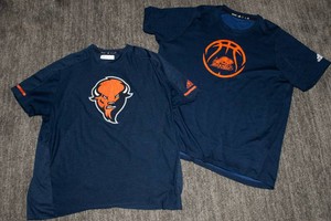 Bucknell Bison Adidas Short-Sleeve Warm-Up Tops  Set of 2
