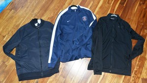 Nike Jackets  XLT & 3XL  Includes Paris Saint-Germain