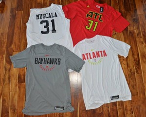 Mike Muscala Atlanta Hawks & Erie BayHawks T-Shirts  4 Total