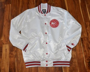 Atlanta Hawks Starter Black Label Jacket  XXL