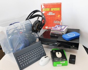 Miscellaneous Electronics, Cables & Non-Working Xbox