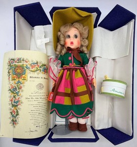 Lenci Modestina Doll CA 411 NIB With Box, Bag & Certificate