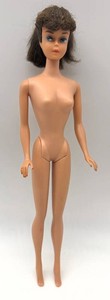 Vintage 1963 Barbie #6 Brunette Ponytail Doll
