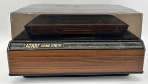 Vintage Atari Game Center Video Computer System With Cartridges & Controllers